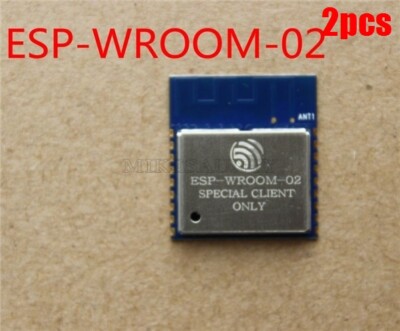 2Pcs Wireless Transceiver Send Receive ESP-WROOM-02 Wifi Module Serial ESP826 if