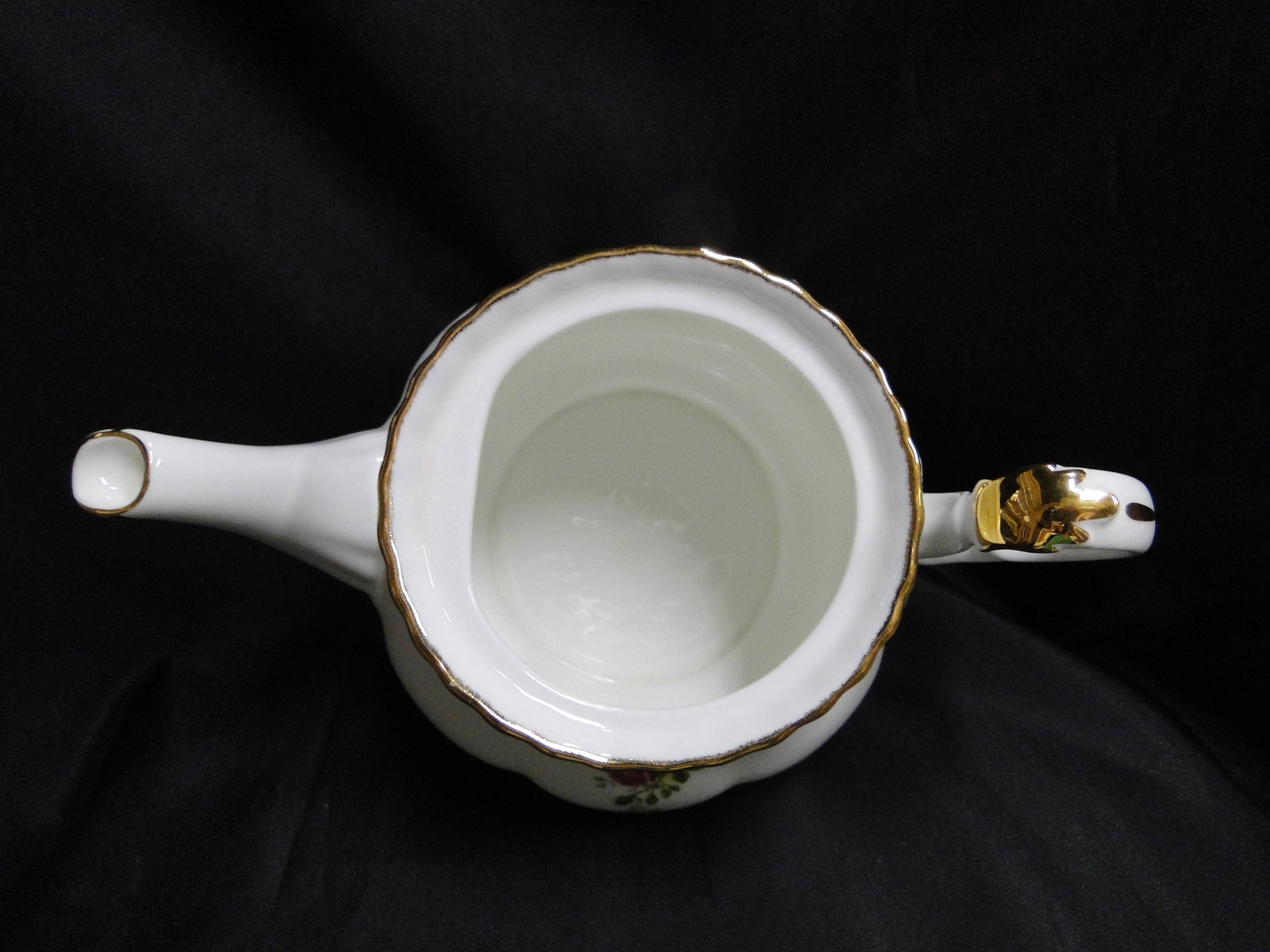 Royal Albert Old Country Roses Teapot & Lid, 7 3/4" Tall eBay