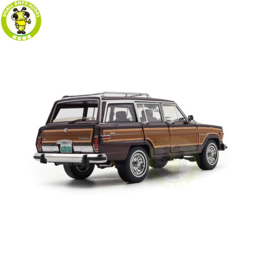 1/18 Jeep Grand Wagoneer 1991 DD MODELS BLACK CHERRY Diecast Model Car - Picture 4 of 18
