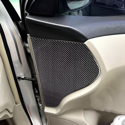 80Pcs Real Carbon Fiber Kits Full Interior Trim Cover For Toyota Corolla 2007-13 - Picture 9 of 18