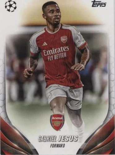 2023-24 Topps UEFA Club Competitions Gabriel Jesus #40