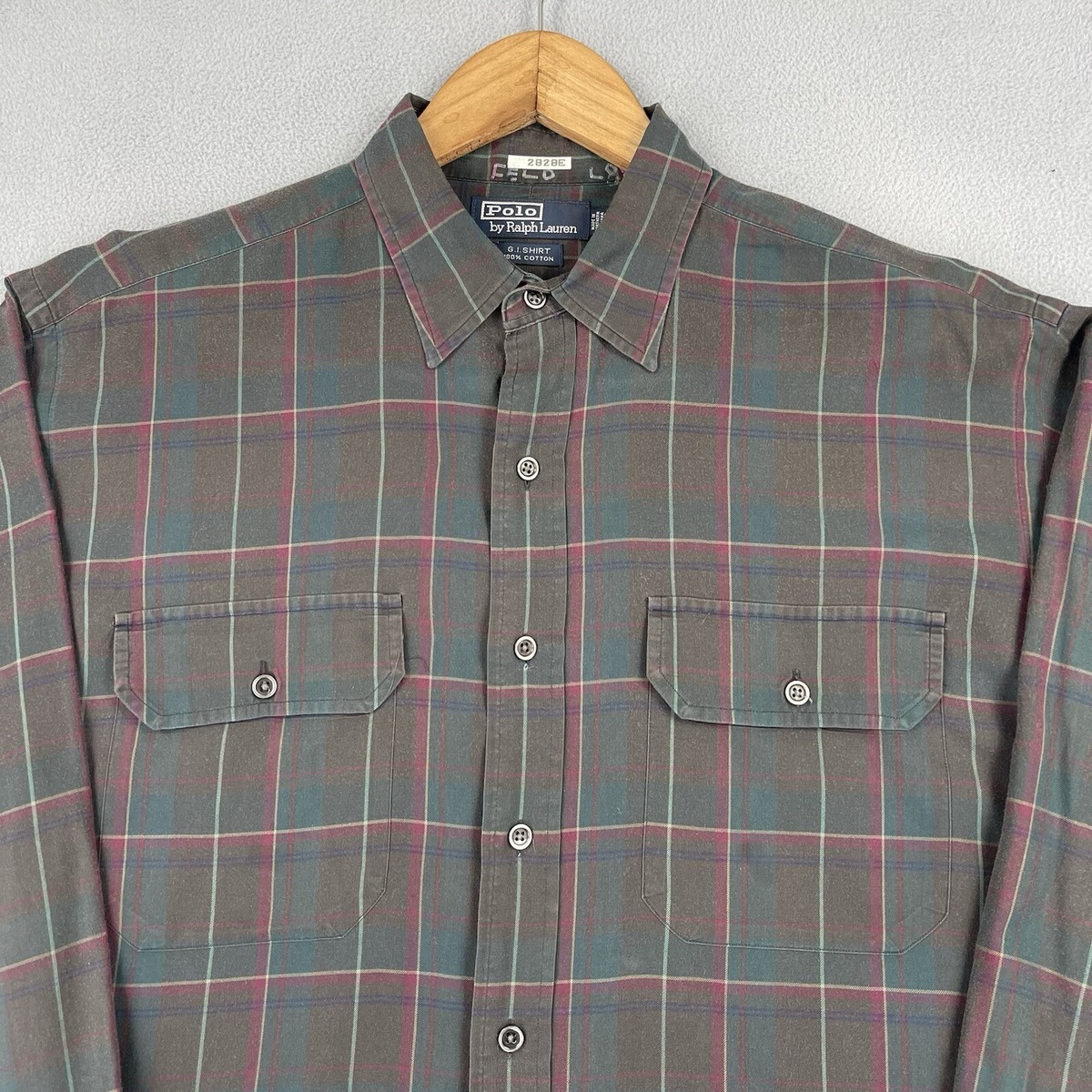 Ralph Lauren　ラルフローレン　シャツ　グレー　GISHIRT XL s-l400.jpg