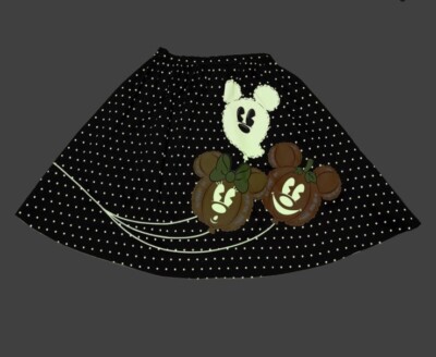 【Lounge Fly】Stitch Shoppe Minnie Mouse Balloon Sandy Skirt Loungefly Stitch Shoppe Disney Minnie Pumpkin Balloon Sandy
