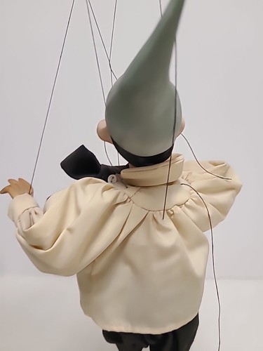 Vintage Silvestri Dollcrafter Pinocchio by Faith Wick Puppet Marionette READ - Picture 7 of 10