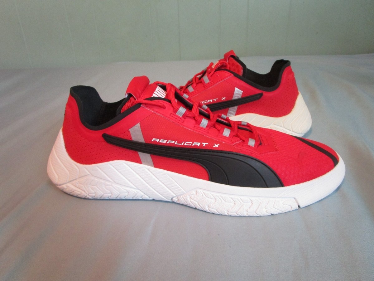 PUMA SF Replicat-X Ferrari Mens 9 Rosso Corsa Red Running Shoes