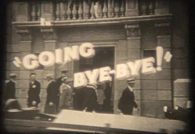  Going Bye Bye  (1934), Super 8mm Film, SOUND, Laurel & Hardy, Criminal Escapes