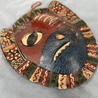 Hand Painted African Style Wooden Mask — photo 3