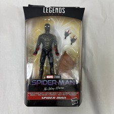 Marvel Legends No Way Home SPIDER-MAN BLACK & GOLD SUIT Armadillo BAF New Sealed