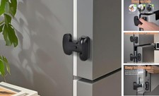 Refrigerator Fridge Door Lock for Kids Child Safety Locks for 1 pack Black