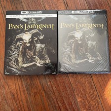 Pan's Labyrinth 2006 4K UHD  Blu-Ray w/ OOP Slipcover rare Del Toro