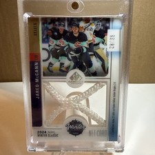 2024-25 Upper Deck SP Game Used Winter Classic Net Cord Relics /35 Jared McCann