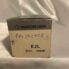 GE Multi Mirror Projection Lamp Lot Of 4 EJL 24V 200W