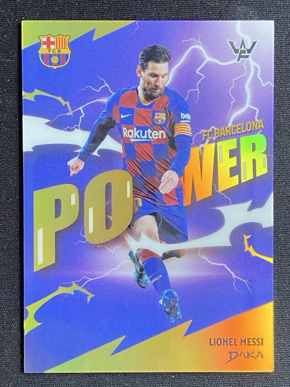 Lionel Messi 2026 Daka Fc Barcelona Power /199 #DF-2 view 1