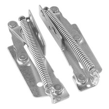 Sprung Hinges Smooth Heavy Duty Lift Up 84mm*21mm Silver Support Lift up Metal