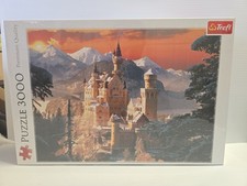 Trefl Red 3000 Piece Puzzle - Wintry Neuschwanstein Castle, Germany / Kirch
