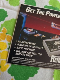 Knight Rider Nintendo autentico manuale istruzioni solo libretto NES SOLO MANUALE