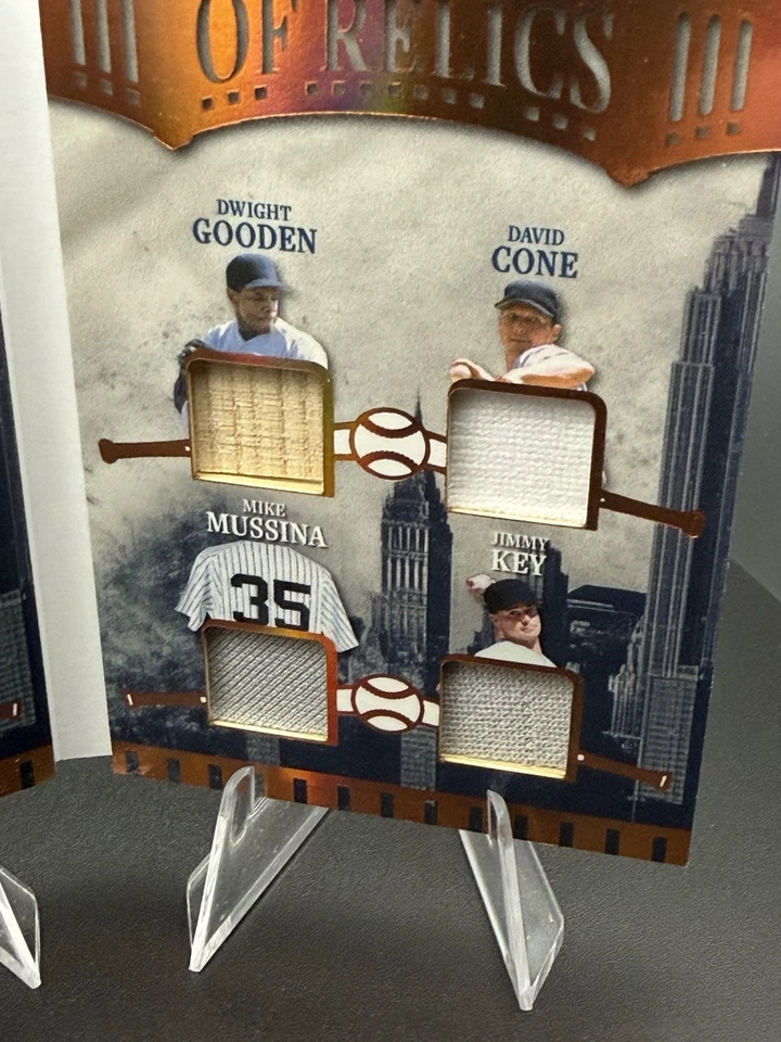 Libro reliquias de los Yankees Bronx Legacy usado en juegos Clemens Rivera Cone Wells Doc Goose Foto 4 de 4