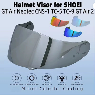 Visor for SHOEI GT Air Neotec CNS-1 TC-5 TC-9 GT Air 2 Visor lense