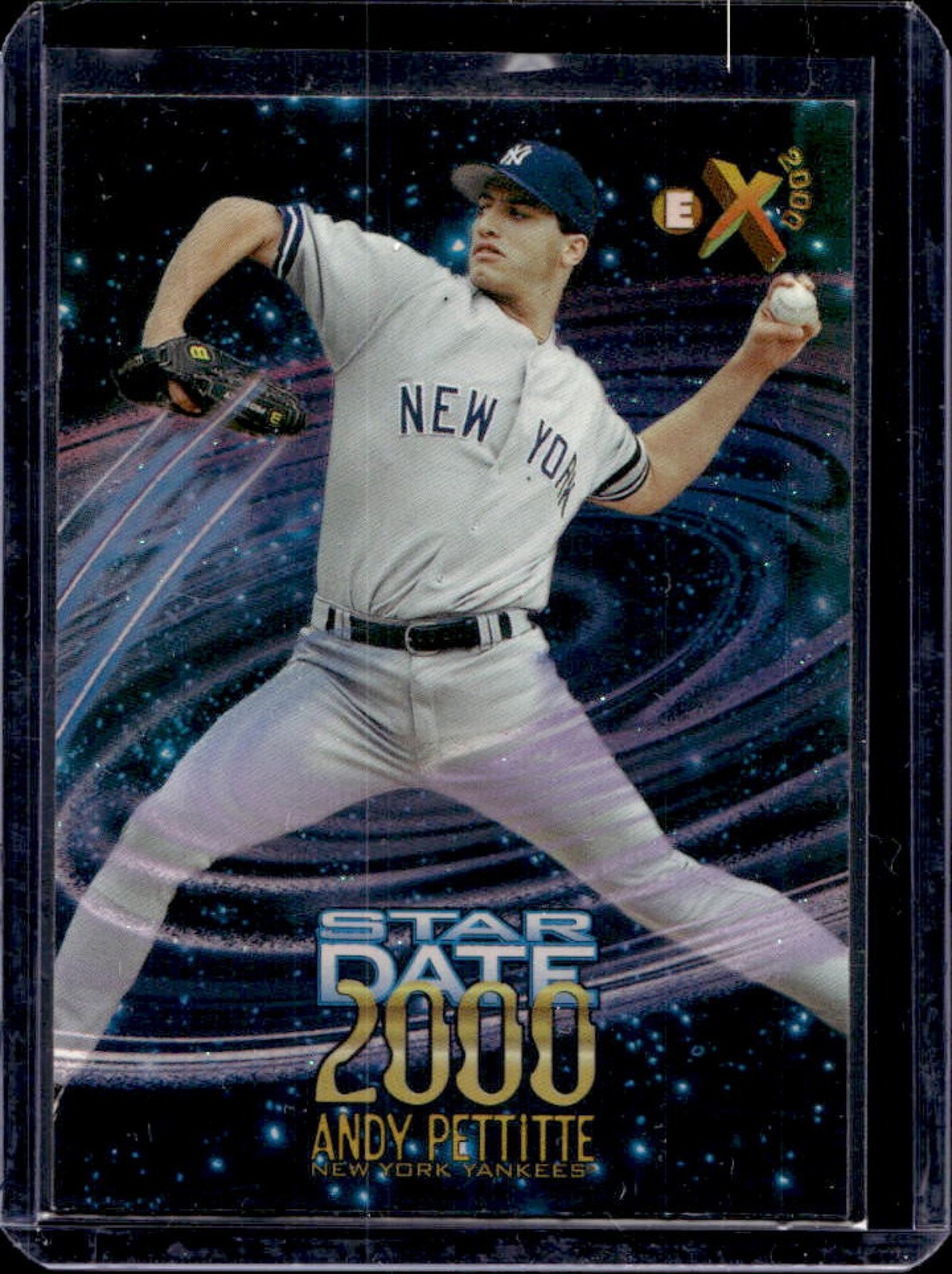 1997 Skybox E-X2000 Andy Pettitte Star Date 2000 #3 Yankees