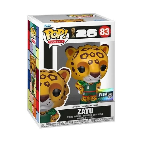 【ダイユーさん専用】【希少・未開封】FUNKO POP ピザプラネット トラック Funko POP! 2026 FIFA World Cup Mexico Mascot Zayu Jaguar Figure 83