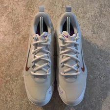 Nike Force Trout 9 Pro “Rainbow' Mens 8 Baseball Cleats Metal FB2907-106 New