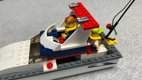 LEGO CITY:  #4642 Fishing Boat, 2011, Retired, W/ Instructions Box + 2 Mini Figs