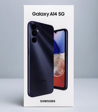 Brand New Sealed Samsung Galaxy A14 5G 64GB Factory Unlocked Black Color
