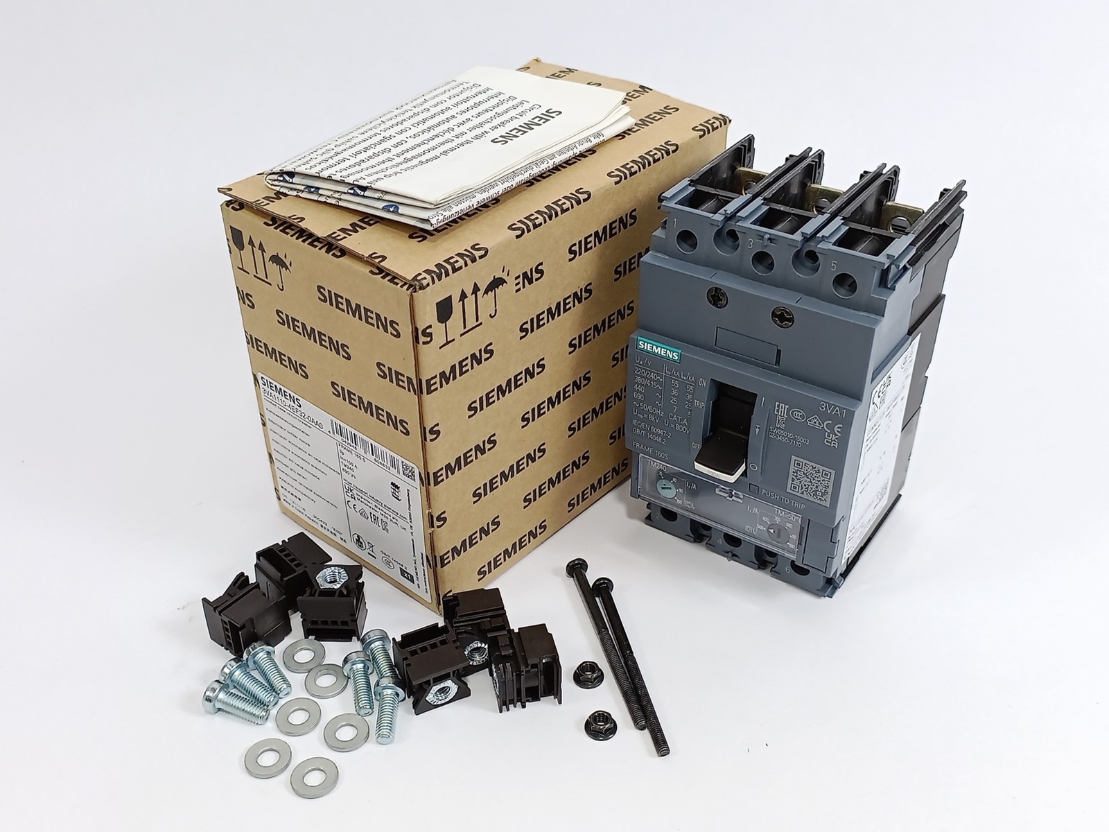 Siemens 3VA1110-4EF32-0AA0 Molded Case Circuit Breaker