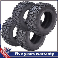4PCS 26x11-12 26x9-12 Front Rear ATV Tires 26x11x12 26x9x12 6PR Mud ATV UTV Tire