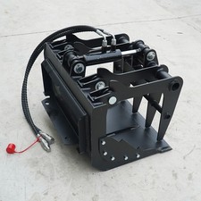 Grapple For Mini Skid Steer Loader Track Attachment Hydraulic Grabber Log