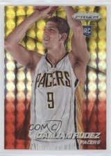 2014-15 Panini Prizm Yellow & Red Mosaic Prizm Damjan Rudez #294 z0i