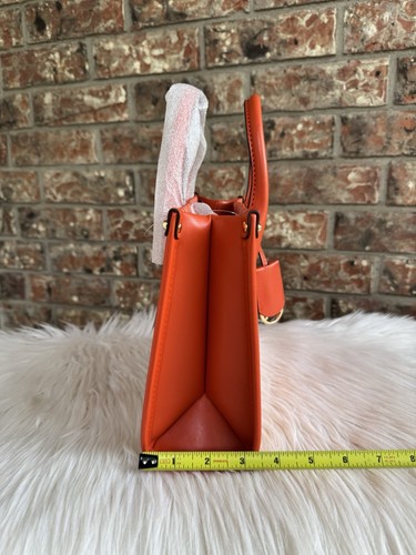 Bolso Bandolera Michael Kors Mirella Pequeño Shopper Top Cremallera Rojo Arcilla Ombre MK - Imagen 4 de 7