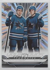 2024-25 Series 2 Young Guns Outburst Macklin Celebrini Will Smith #499 Rookie RC