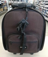 Nikon Camera Carry Bag Case Brown Shoulder Strap Used