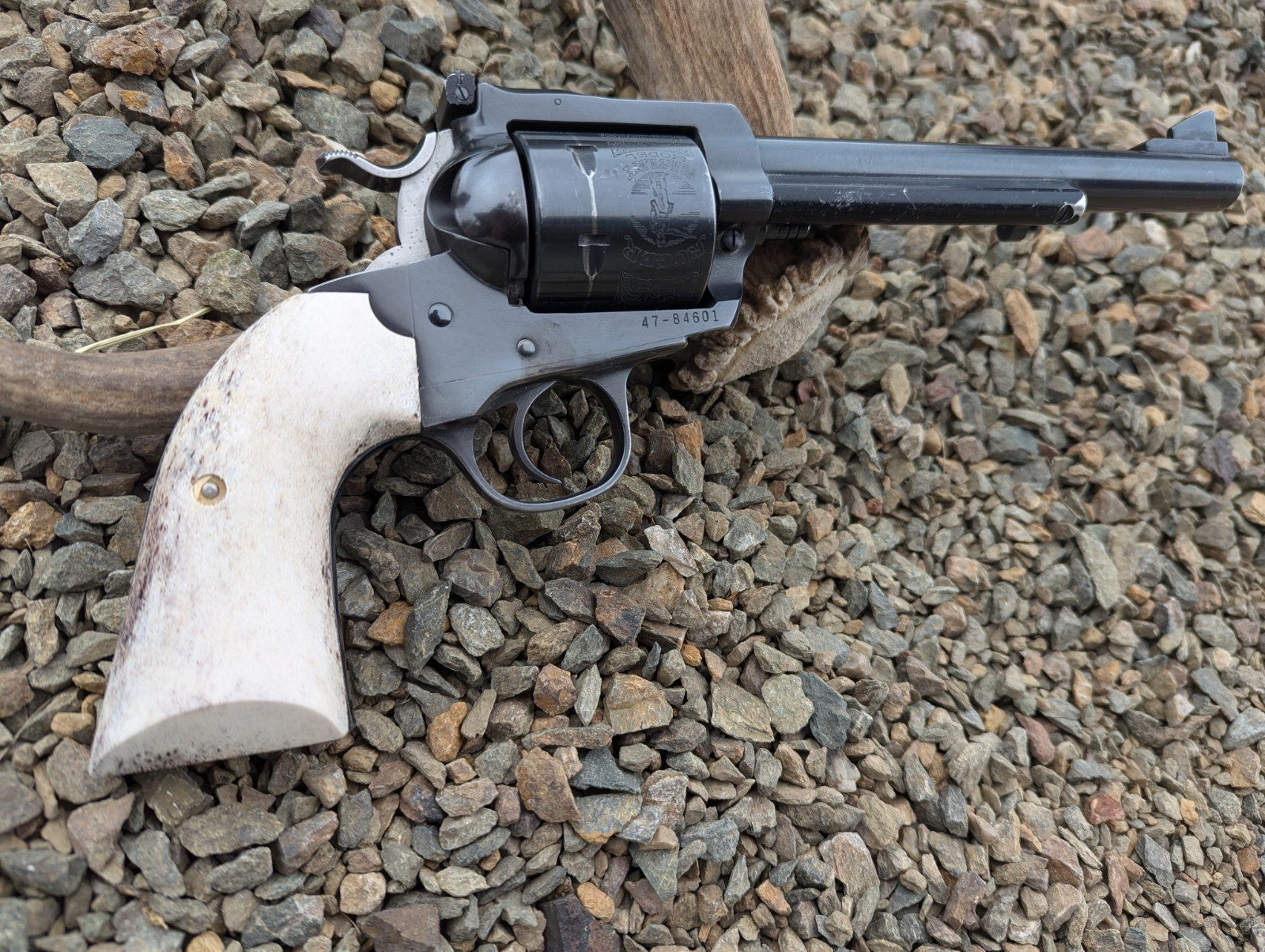 Ruger Bisley Blackhawk Elk Antler Grips