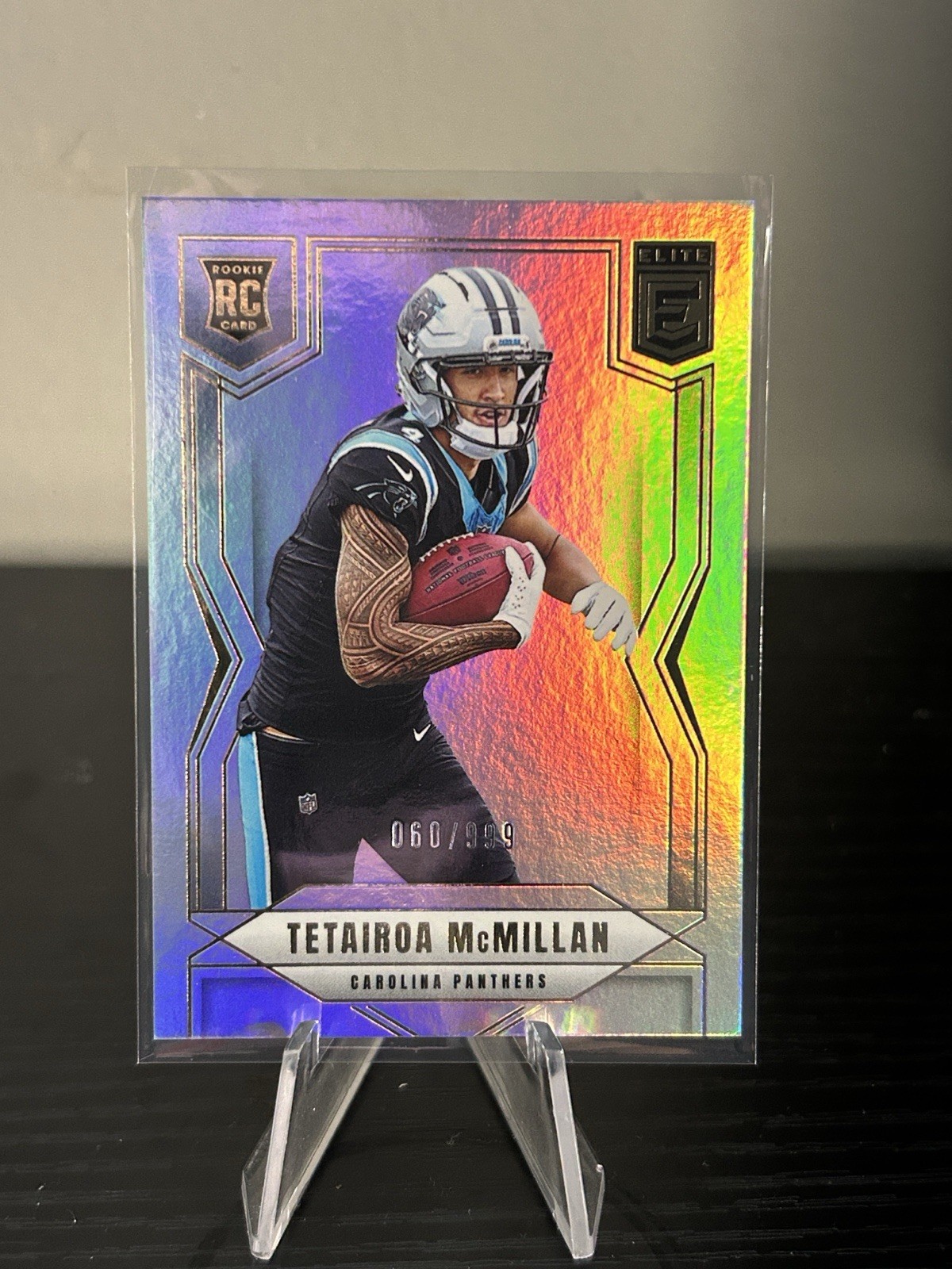 2025 Donruss Elite Tetairoa McMillan Base Silver Rookie /999