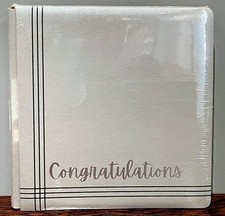 12x12 Creative Memories Metallic Silver You Graduated Album Cover. NIP