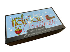 Image of Tom Smith Boxed 20 Luxury Christmas Cards with Envelopes Xmas Greeting Cards