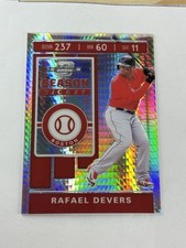 2020 Optic Contenders Rafael Devers /299 Hyper Prizm Red Sox SP