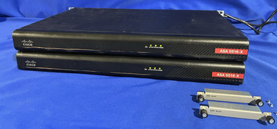 Cisco ASA 5516-X Firewall Adaptive Security Appliance Not Fully Tested Lot of 2