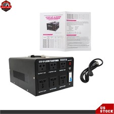 3000 Watt Up/Down Voltage Transformer Converter 110v to 220v/220v to 110v