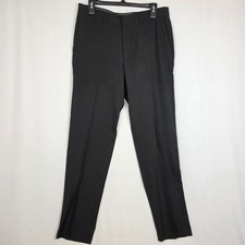 Haggar Premium Comfort Slim Fit Dress Pants Black 32x32