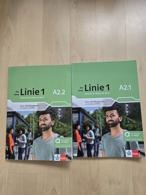 Deutschbücher Die neue Linie 1   A2.1 und A2.2 zu verkaufen