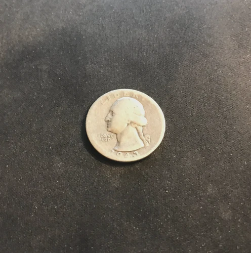 1943-P  Washington Quarter VG "Free Shipping"