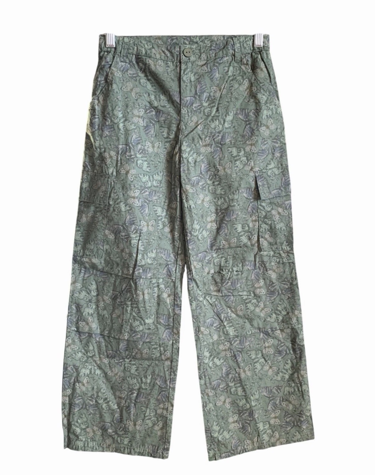 Art Class Junior Girls Butterfly Print Wide Leg Pants XL ( 14 )