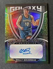 2020-21 Panini Obsidian Galaxy Electric Etch Purple Wally Szczerbiak AUTO 33/35