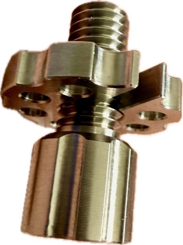 Triumph universal titanium M8 clutch cable adjuster - Picture 5 of 5