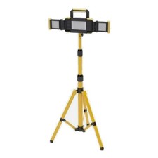 LED Foldable Floodlight Site Tripod 48W 4800lm 6500K IP54 110V Briticent BI6112