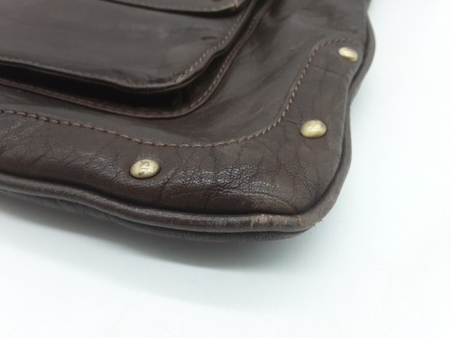PATRICK COX Brown Leather crossbody / shoulder bag - Picture 4 of 8