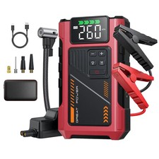 12000mah Portable Jump Starter With Air Compressor 150psi 12v Car Battery Jump
